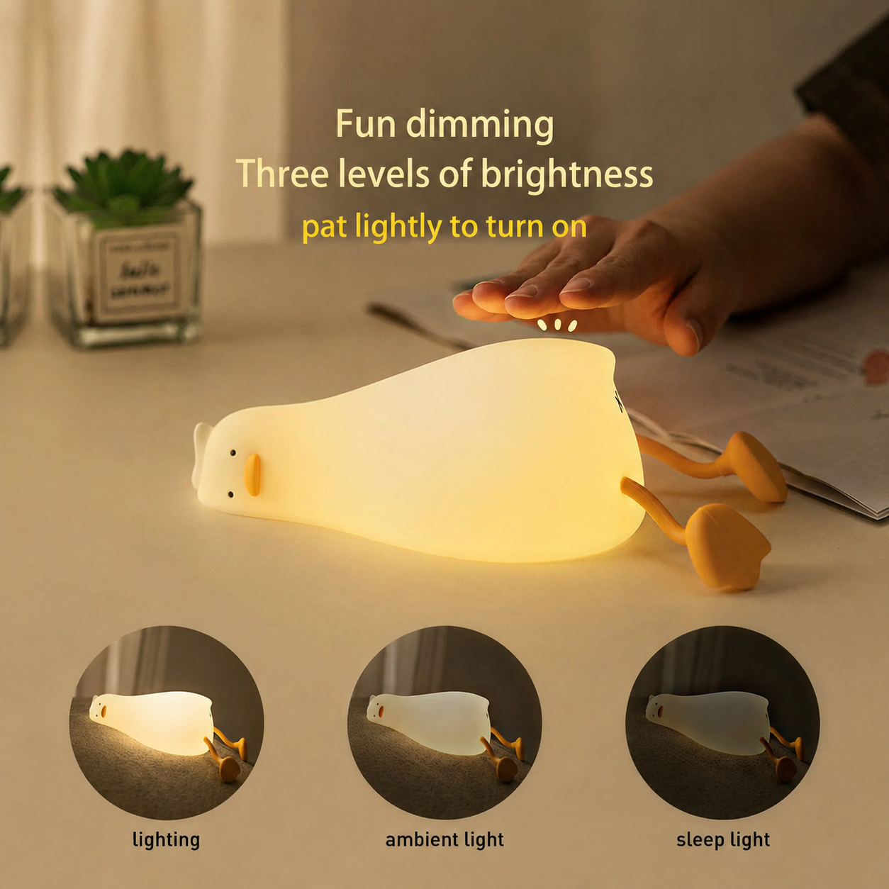 Cute Duck Night Light